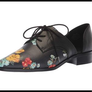 Nine West Watervelt Lace Up Floral Oxfords